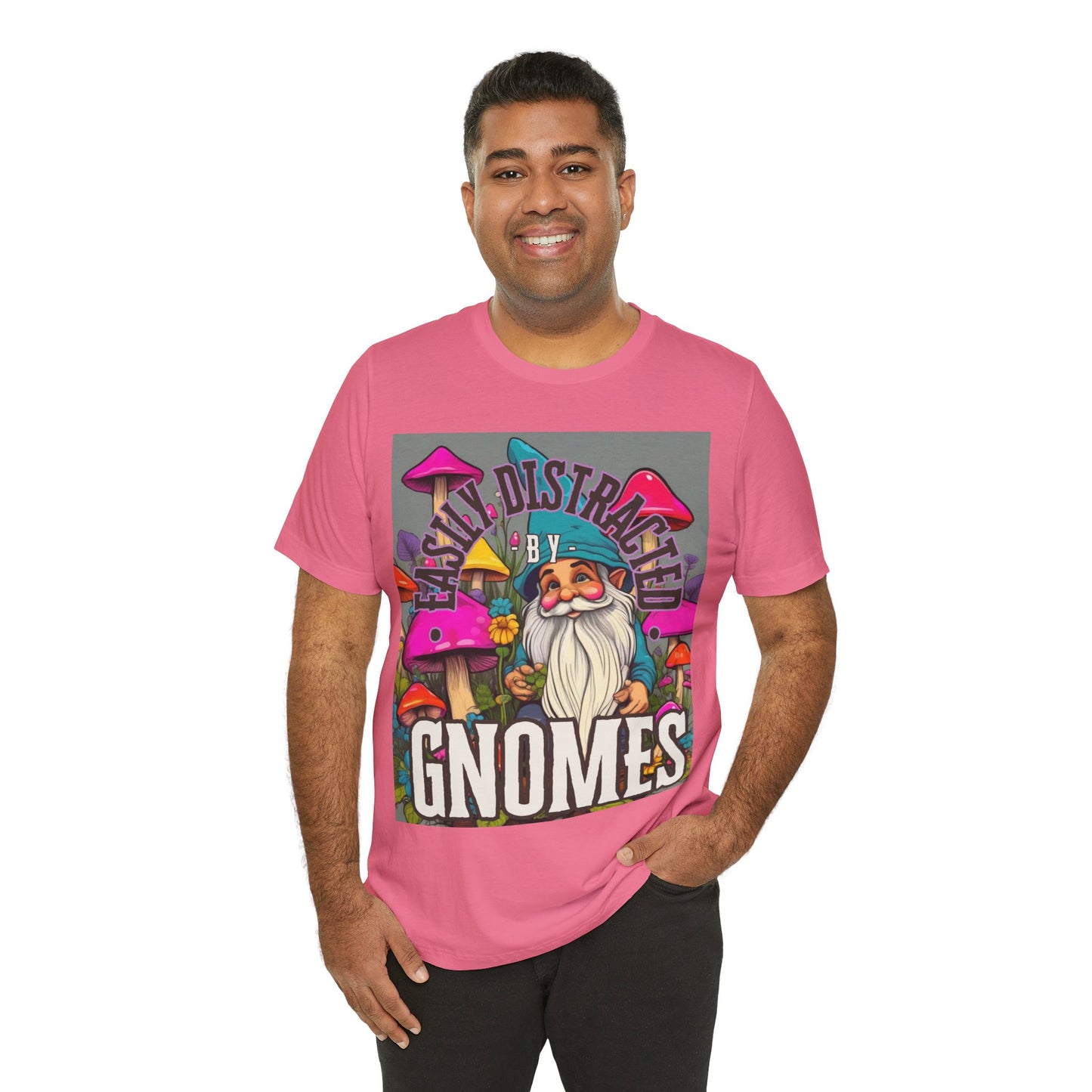 "Easily Distracted" Unisex Jersey Short Sleeve Tee