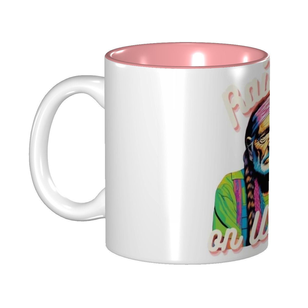 "Raised on Willie" Ceramic Coffee Mug