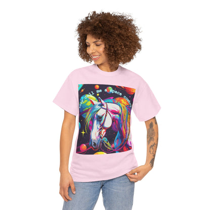 "They Call Me a Space Cowboy" - Unisex Heavy Cotton Tee