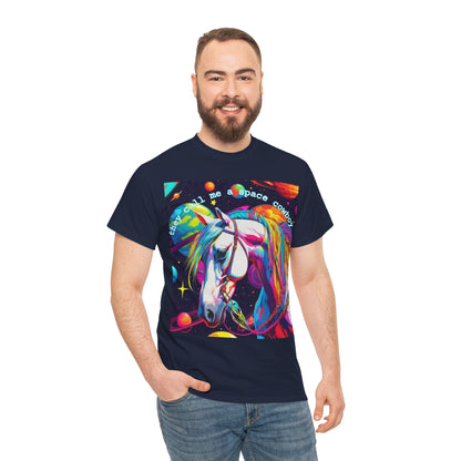 "They Call Me a Space Cowboy" - Unisex Heavy Cotton Tee