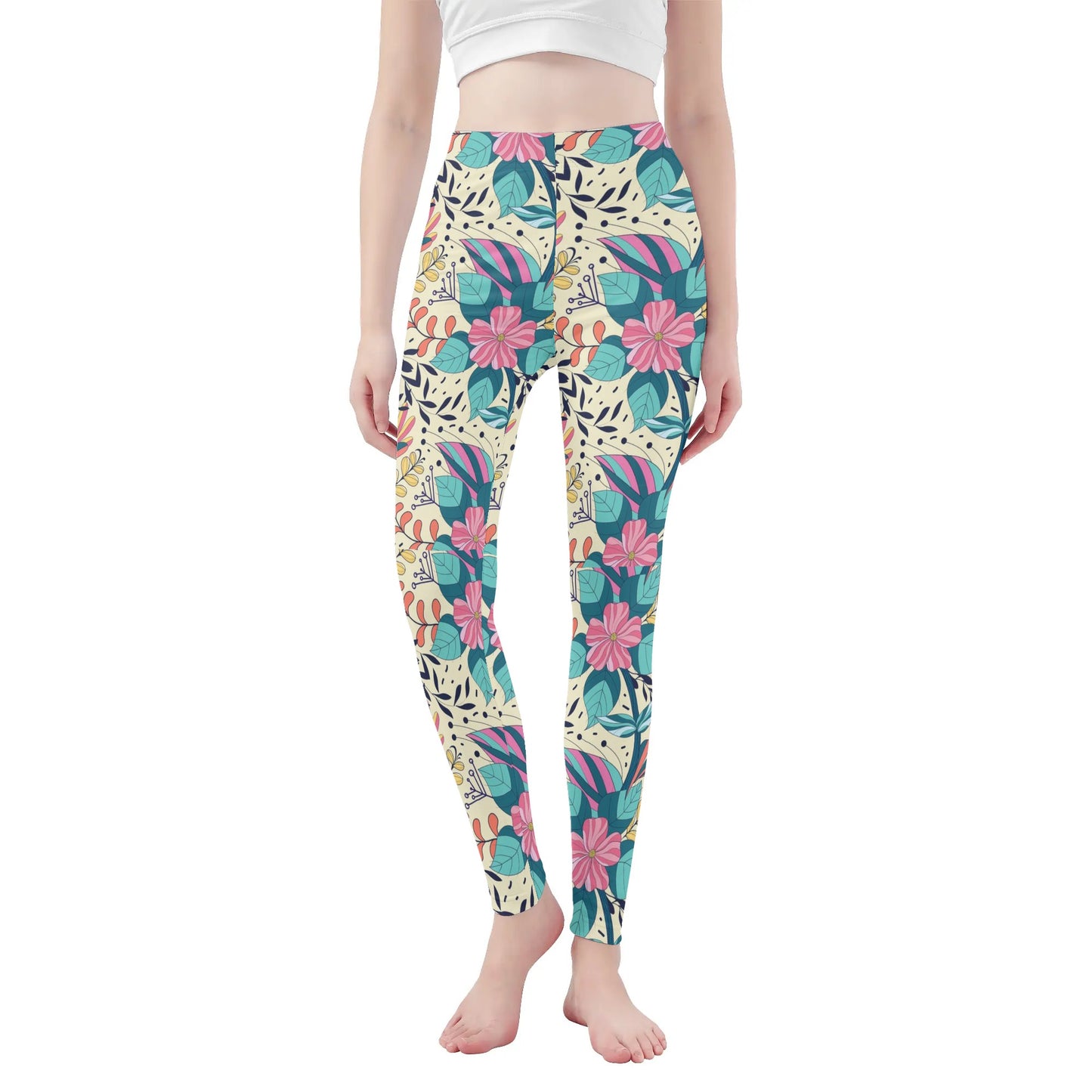 Funky Floral Leggings