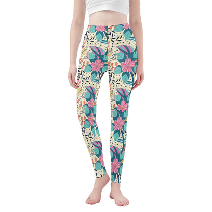 Funky Floral Leggings