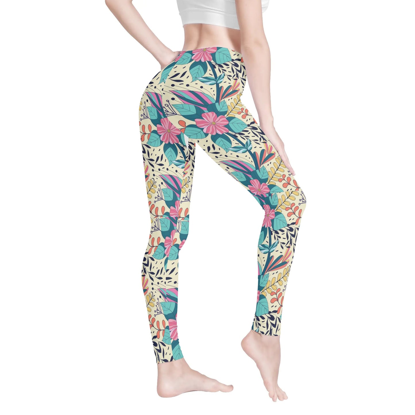 Funky Floral Leggings