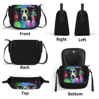 Molly Madness New Version PU Leather Saddle Bag