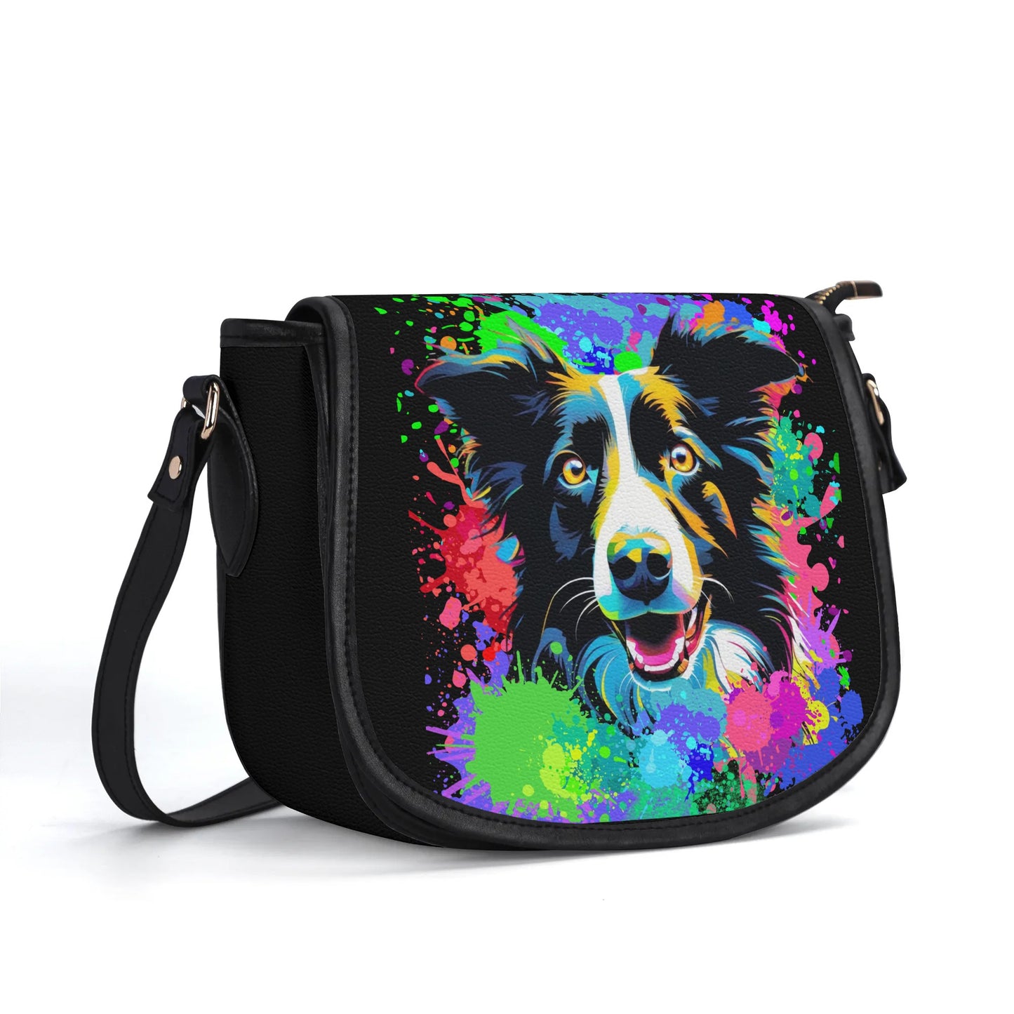 Molly Madness New Version PU Leather Saddle Bag