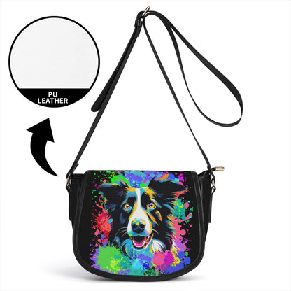 Molly Madness New Version PU Leather Saddle Bag