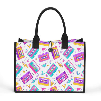 Mixtapes - Standard All-Over Print Canvas Tote Bag（2 layers）