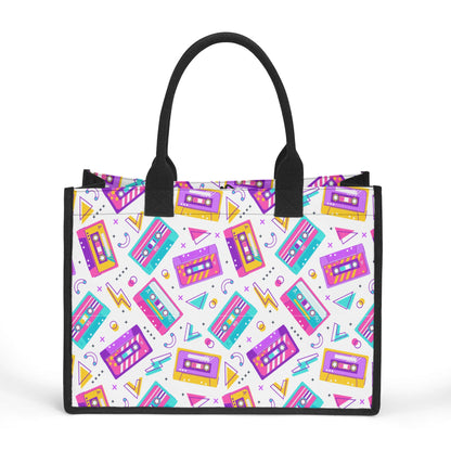 Mixtapes - Standard All-Over Print Canvas Tote Bag（2 layers）