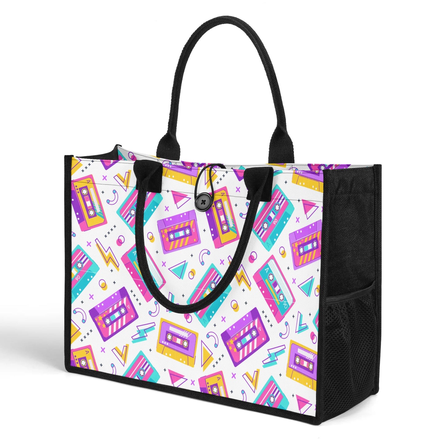 Mixtapes - Standard All-Over Print Canvas Tote Bag（2 layers）