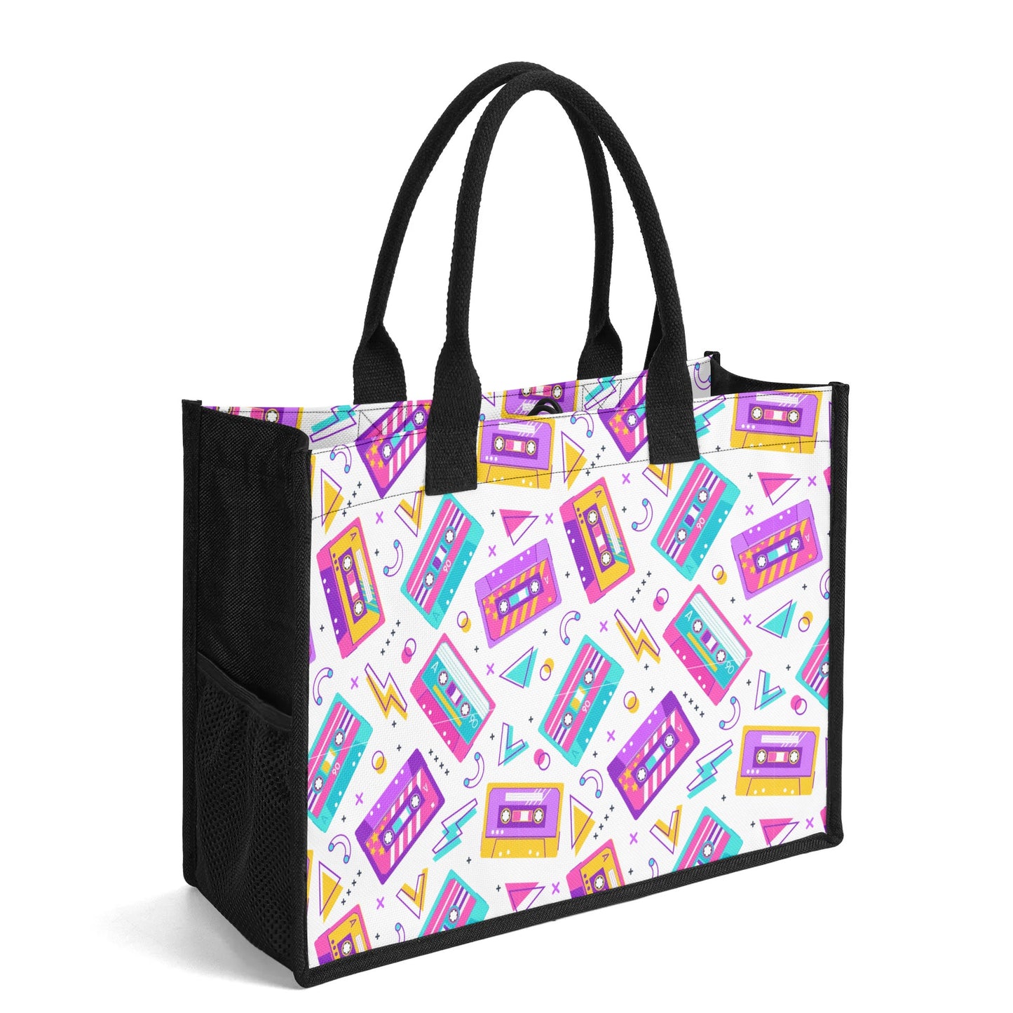 Mixtapes - Standard All-Over Print Canvas Tote Bag（2 layers）