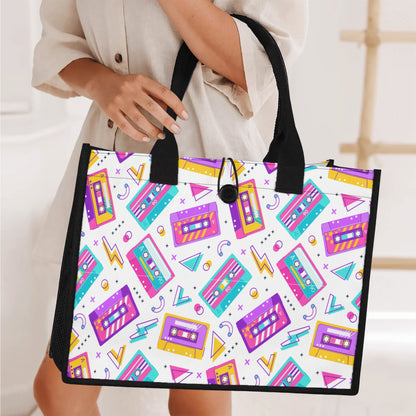 Mixtapes - Standard All-Over Print Canvas Tote Bag（2 layers）