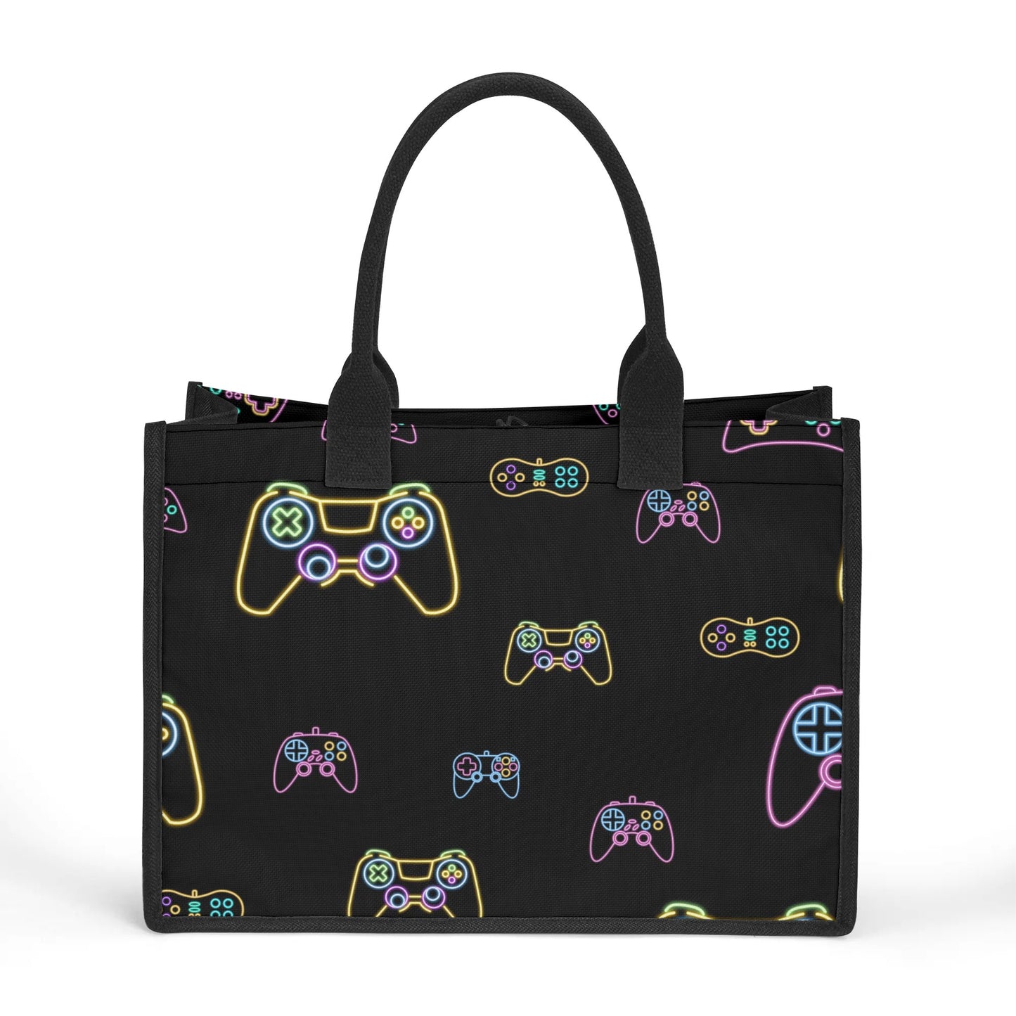 Game Controller - Standard All-Over Print Canvas Tote Bag（2 layers）