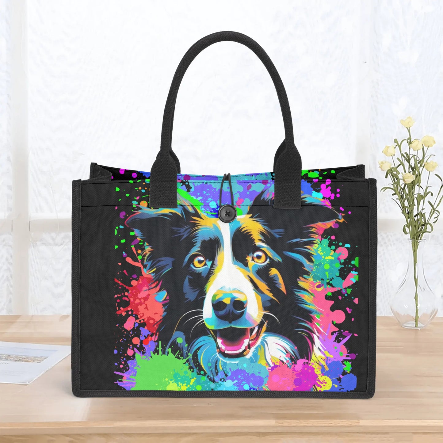 Molly Madness - Standard All-Over Print Canvas Tote Bag（2 layers）