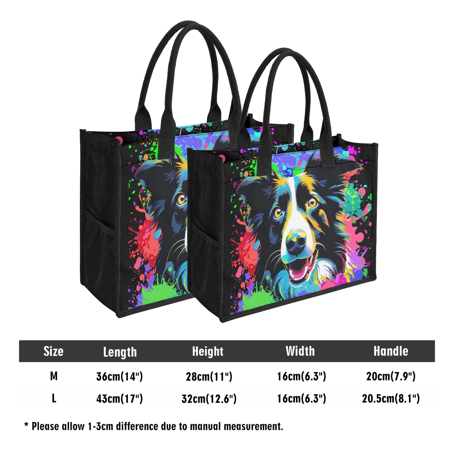 Molly Madness - Standard All-Over Print Canvas Tote Bag（2 layers）