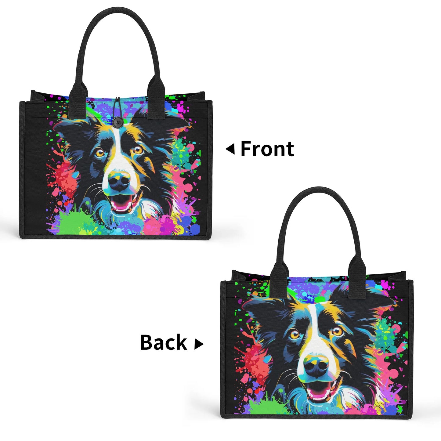 Molly Madness - Standard All-Over Print Canvas Tote Bag（2 layers）