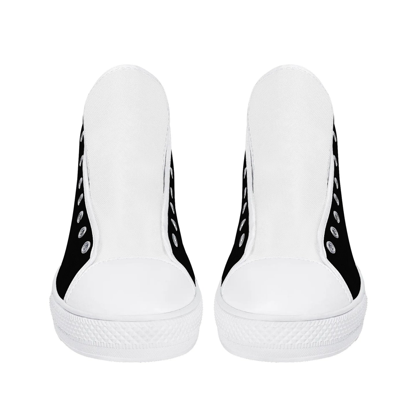 Mens High Top Canvas Shoes - Customized Tongue