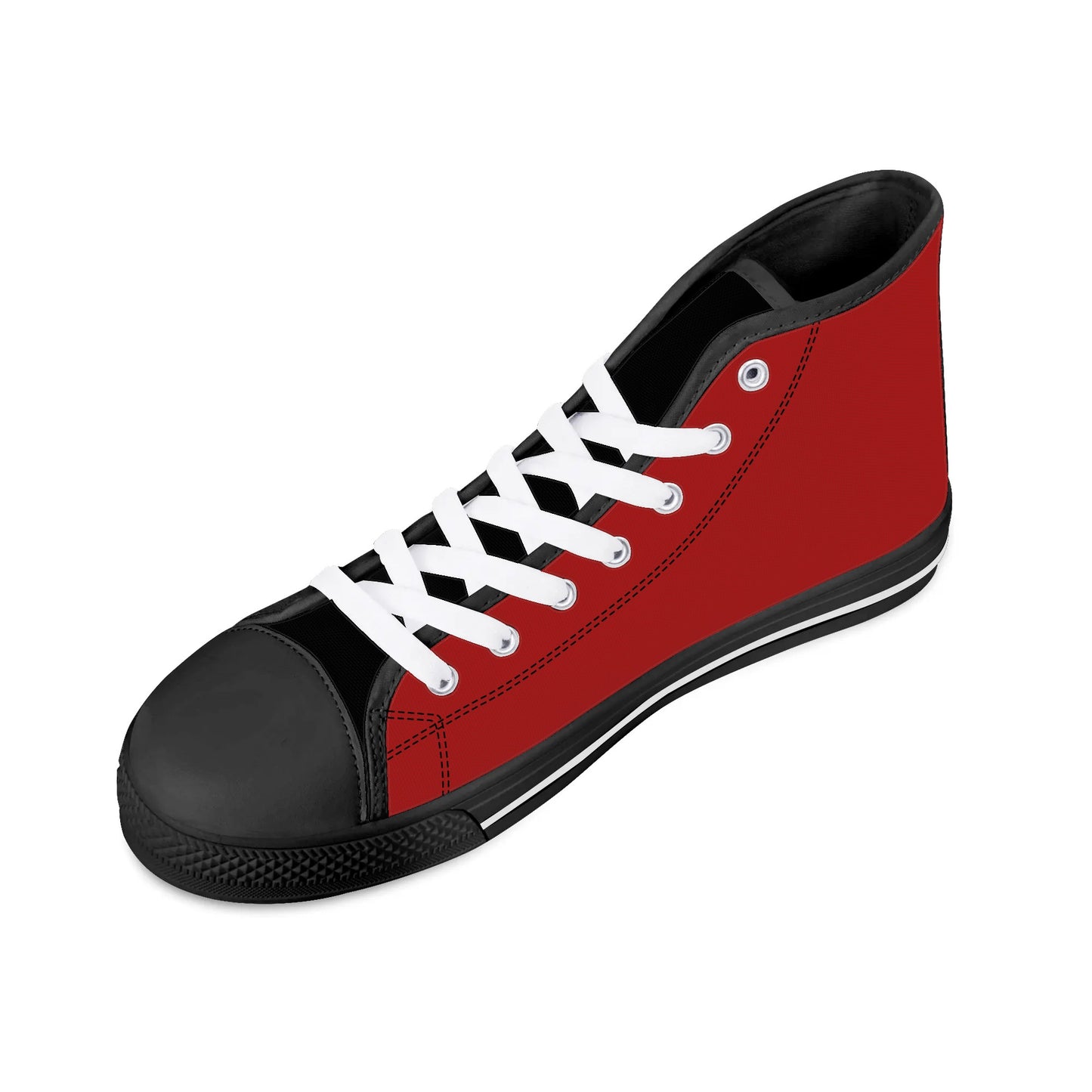 Mens High Top Canvas Shoes - Customized Tongue