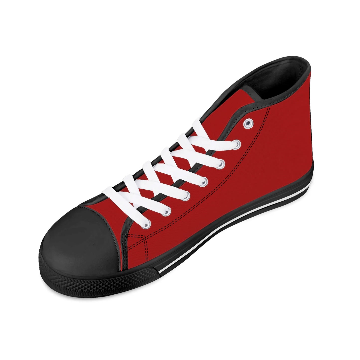 Mens High Top Canvas Shoes - Customized Tongue