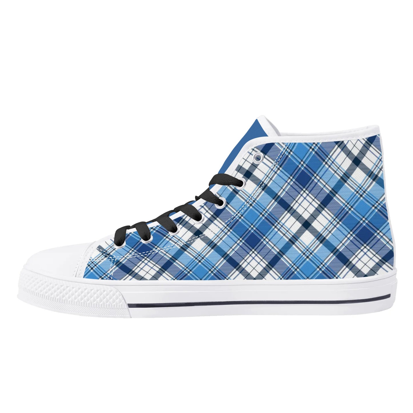 Mens High Top Canvas Shoes - Customized Tongue