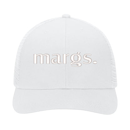 Emobrideried Grid Mesh Trucker Hat