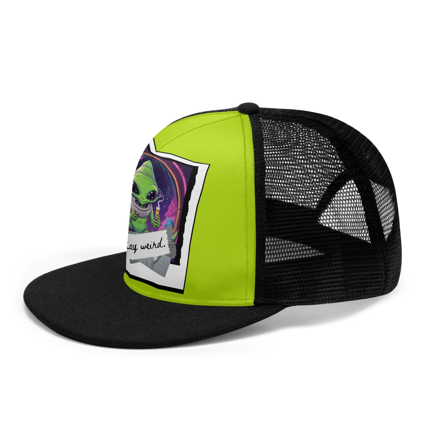 Front Printing Adjustable Snapback Trucker Hat