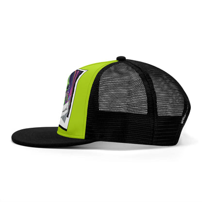 Front Printing Adjustable Snapback Trucker Hat