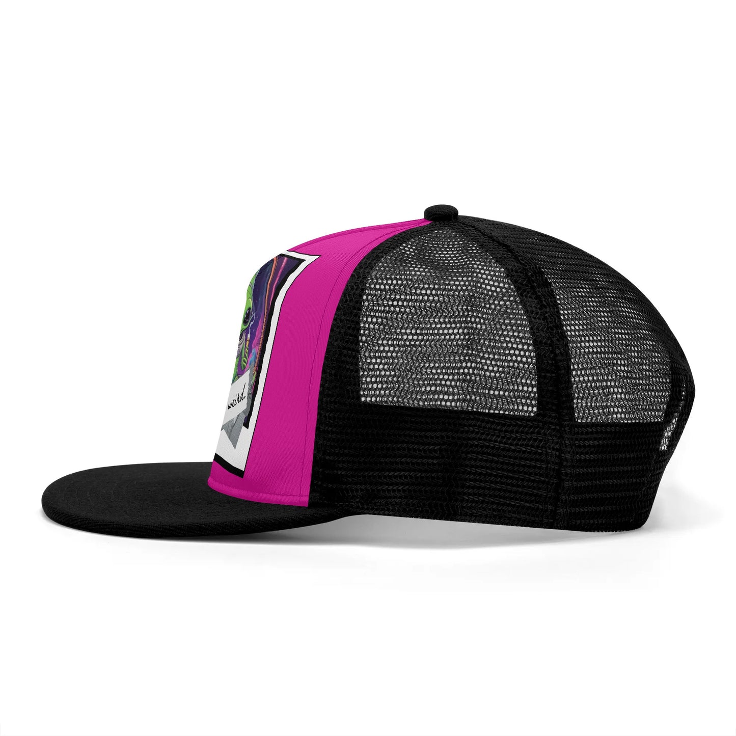 Front Printing Adjustable Snapback Trucker Hat