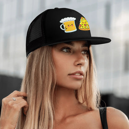 Front Printing Adjustable Snapback Trucker Hat