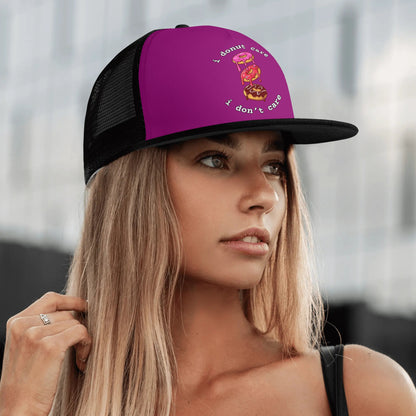 Front Printing Adjustable Snapback Trucker Hat