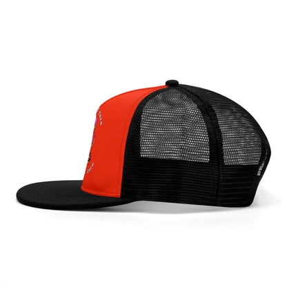 Front Printing Adjustable Snapback Trucker Hat