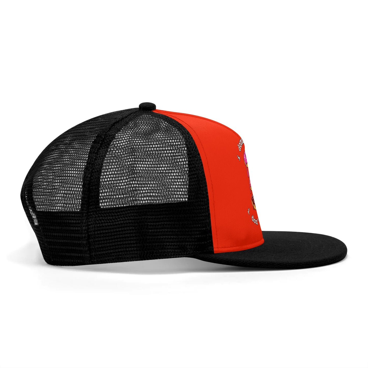 Front Printing Adjustable Snapback Trucker Hat