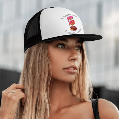 Front Printing Adjustable Snapback Trucker Hat