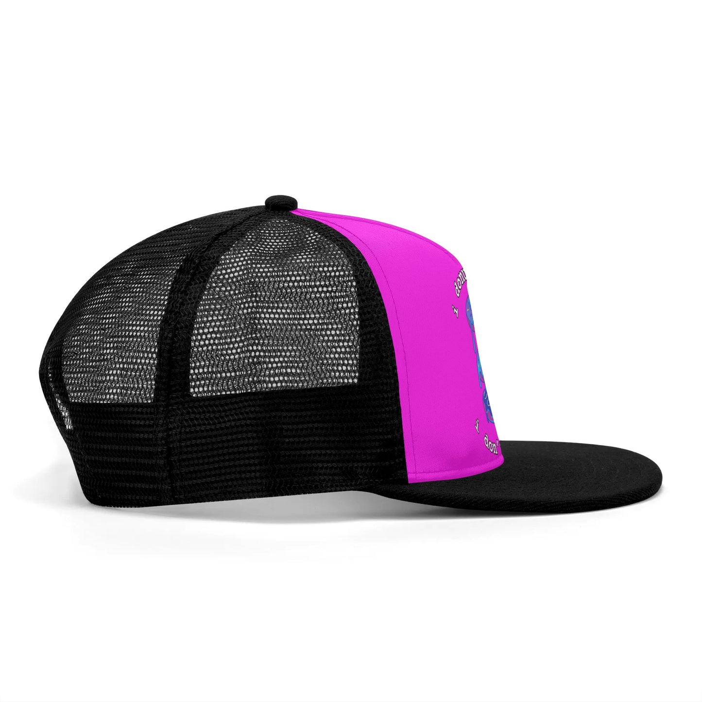 Front Printing Adjustable Snapback Trucker Hat