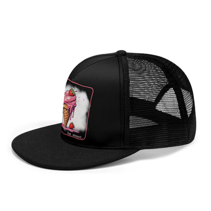 Front Printing Adjustable Snapback Trucker Hat