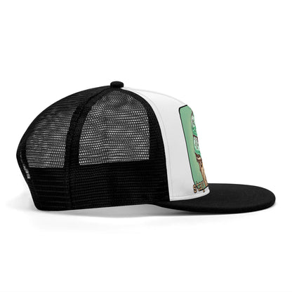 Front Printing Adjustable Snapback Trucker Hat