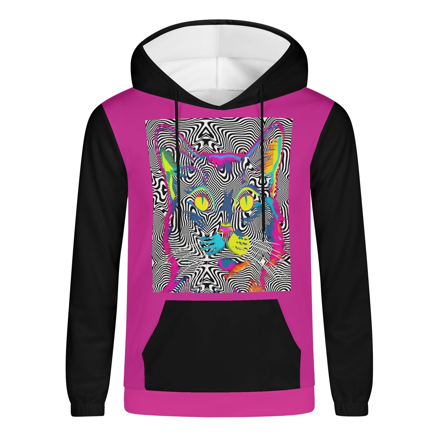 Wicked Whiskers - Lightweight All Over Print Hoodie