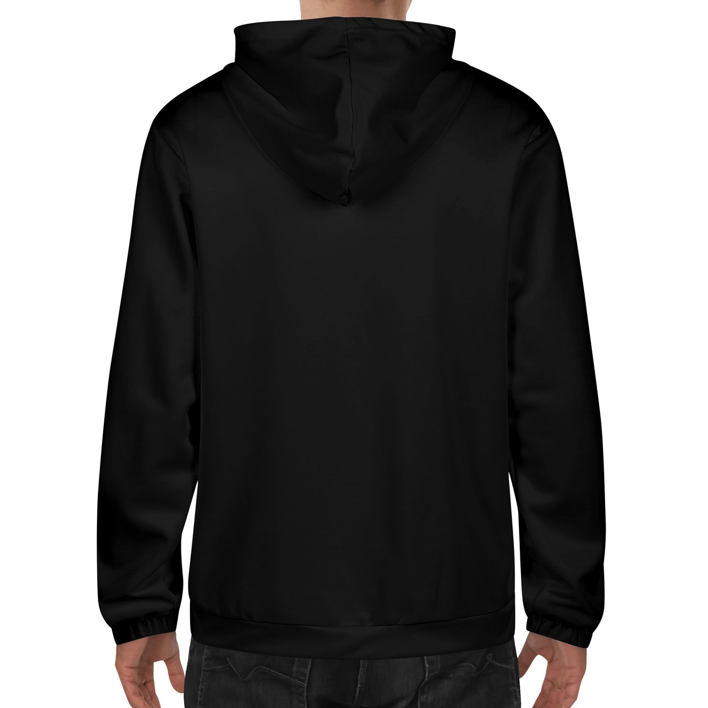 Wicked Whiskers - Black Lightweight All Over Print Hoodie