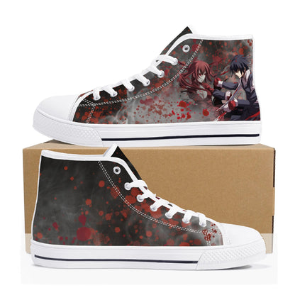 Anime Fights - Mens High Top Canvas Shoes