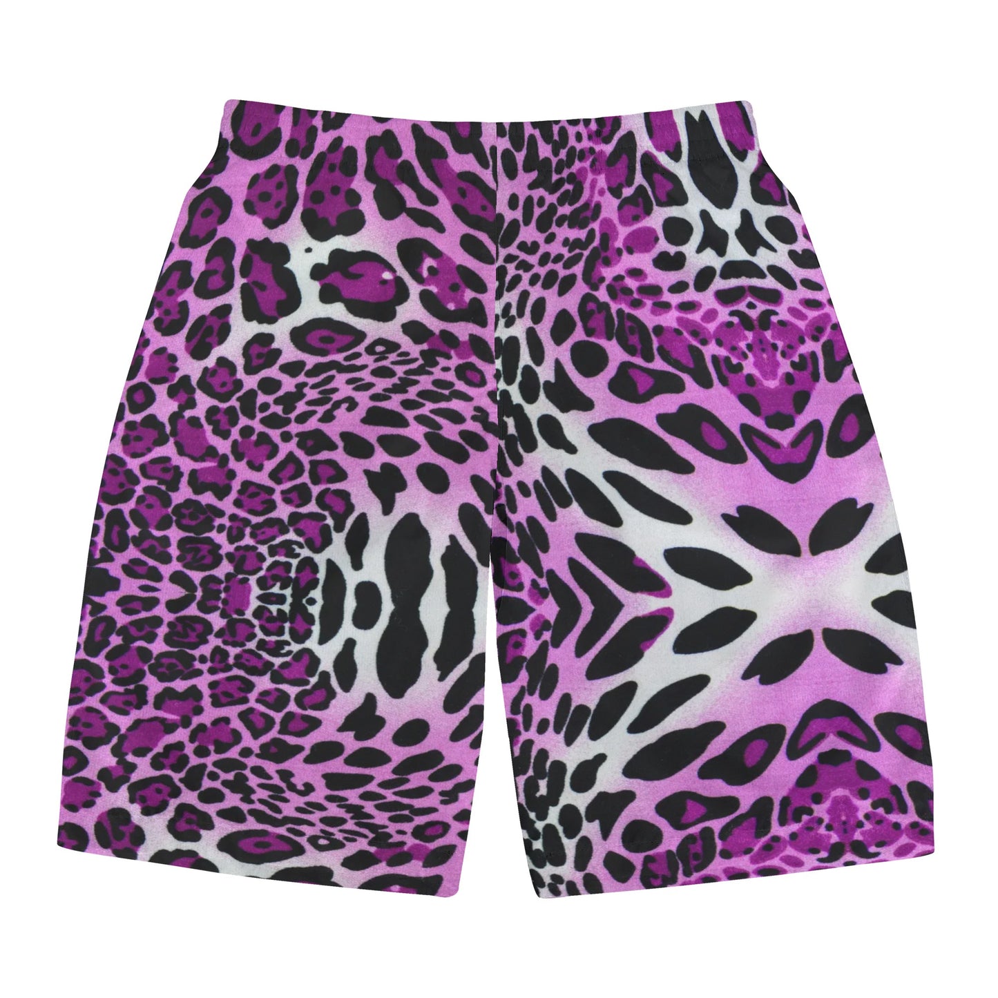 Purple Leopard - Men's All Over Print Swim Trunks