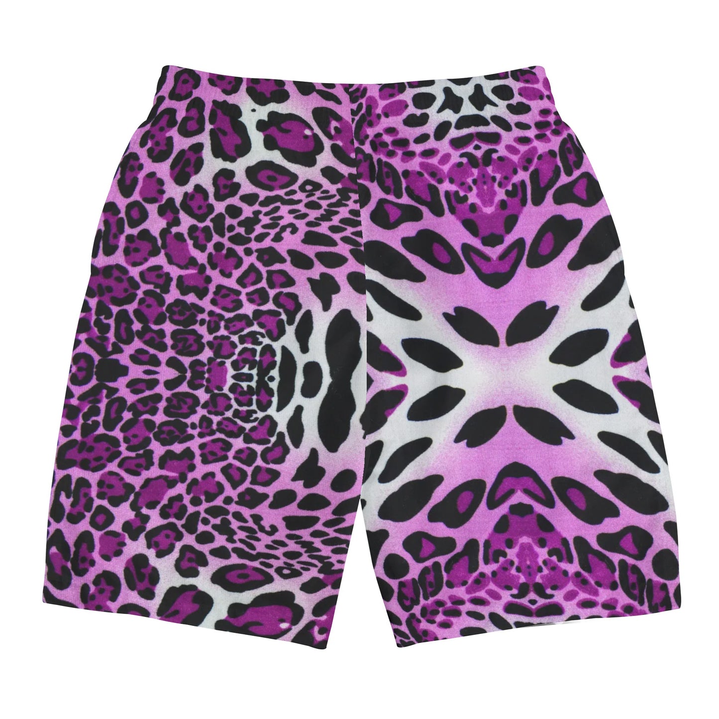 Purple Leopard - Men's All Over Print Swim Trunks