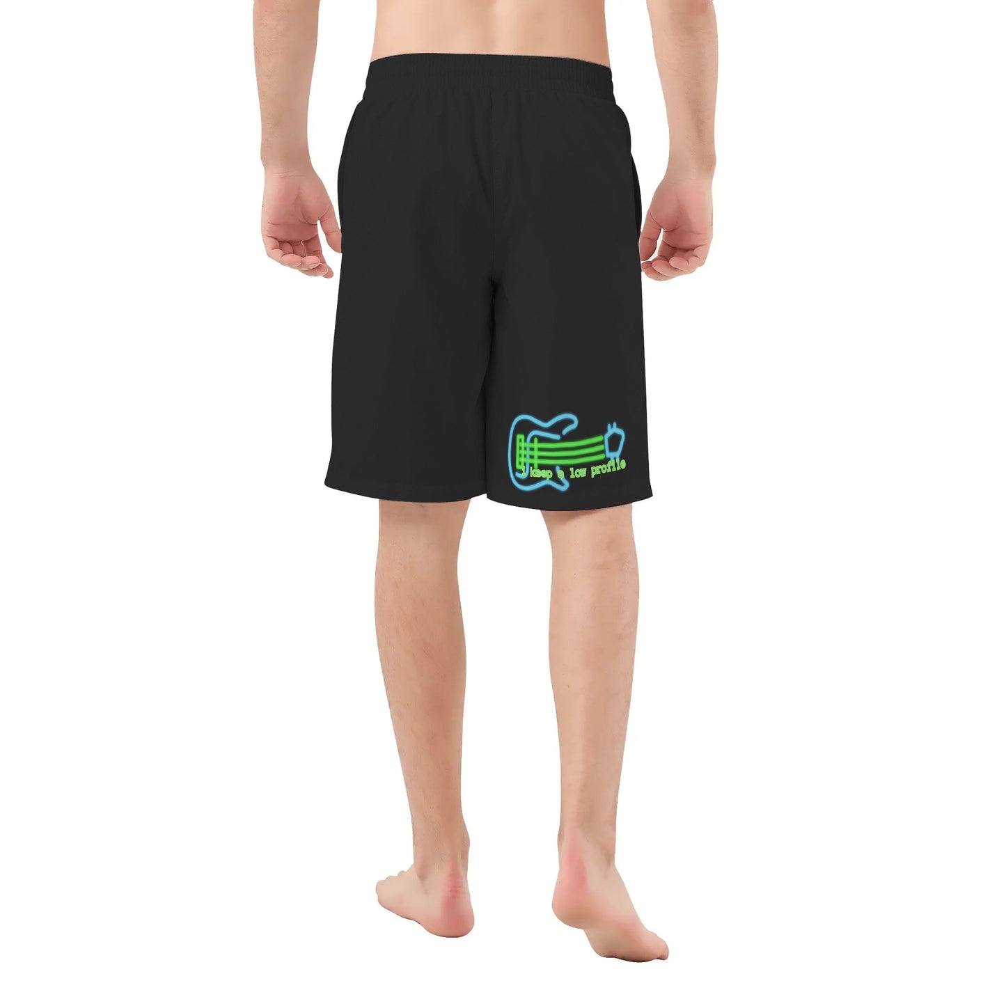 "I Keep a Low Profile" Bass -  Men's Swim Trunks