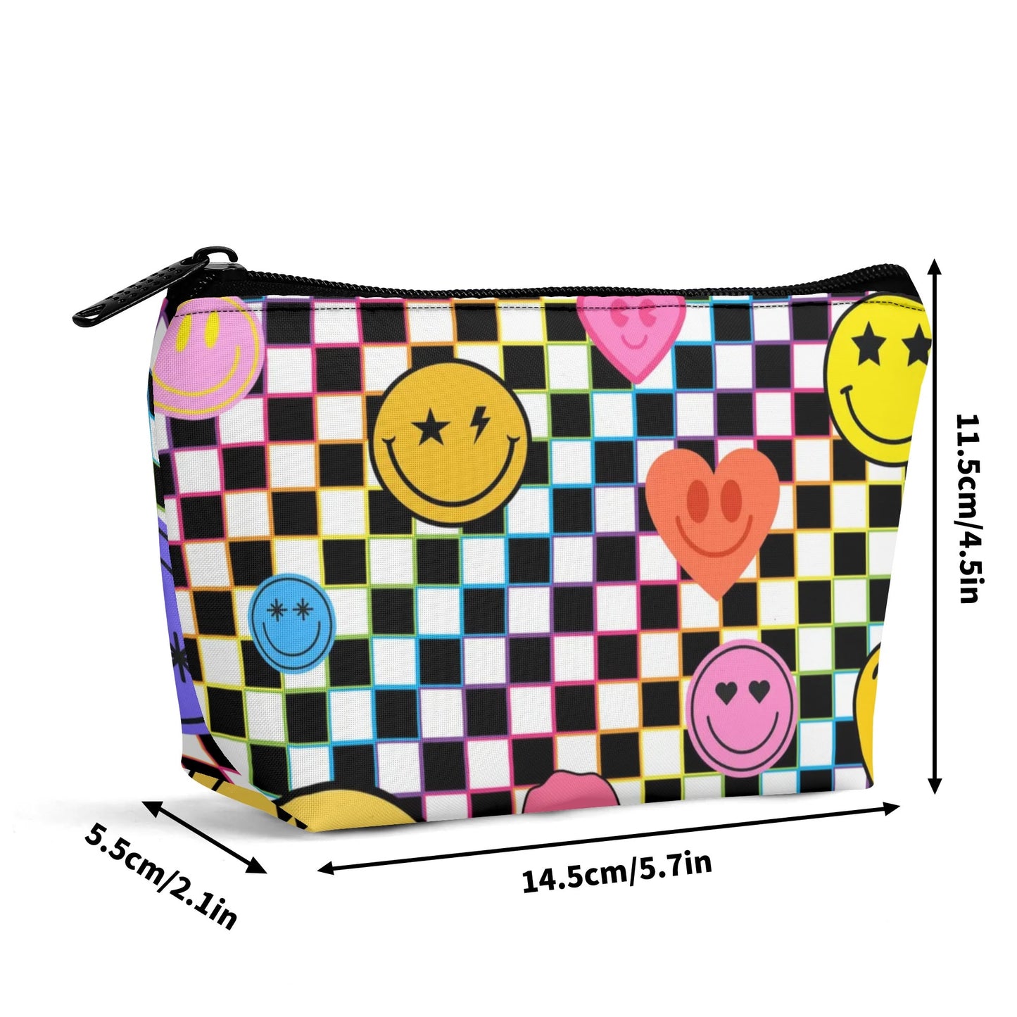 Smiles and Hearts, 90s style - Make-up Bag