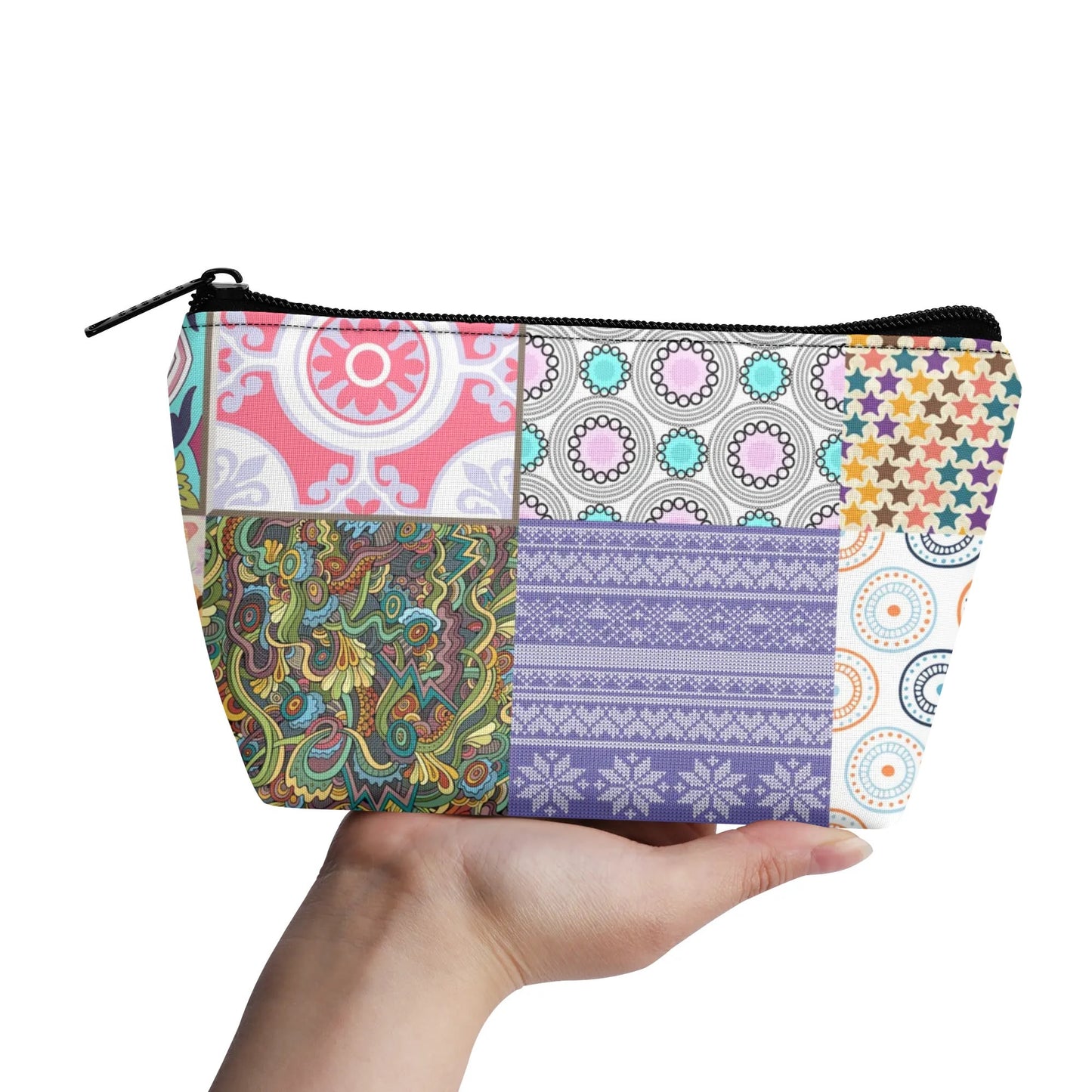 Girls 300D Zipper Wristlet Bag