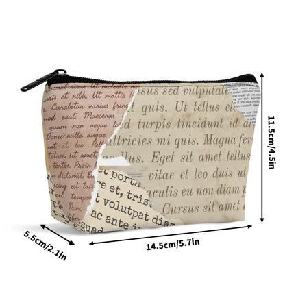 "Read All About It" Make-up Bag