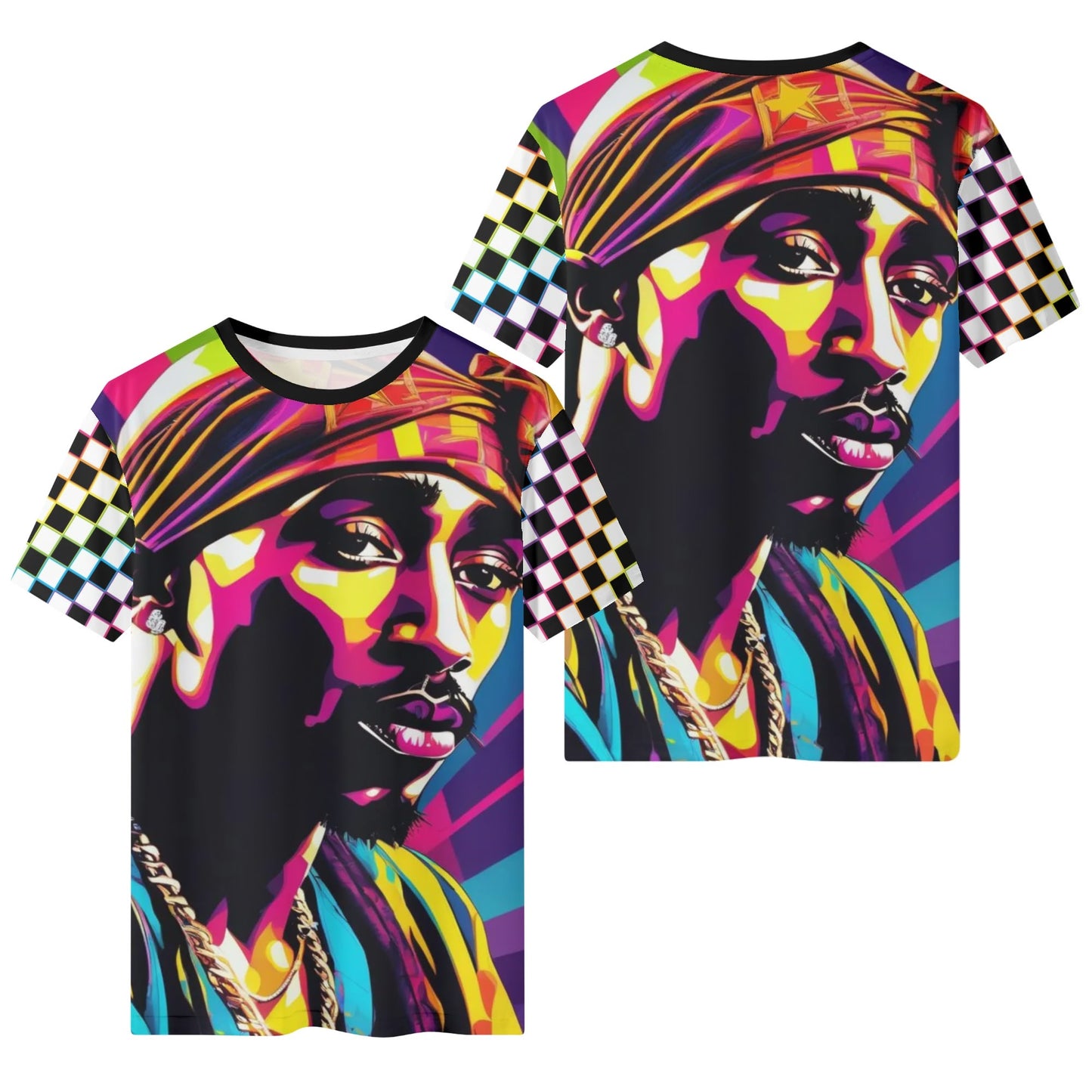 Tupac and Checkers - T-Shirt