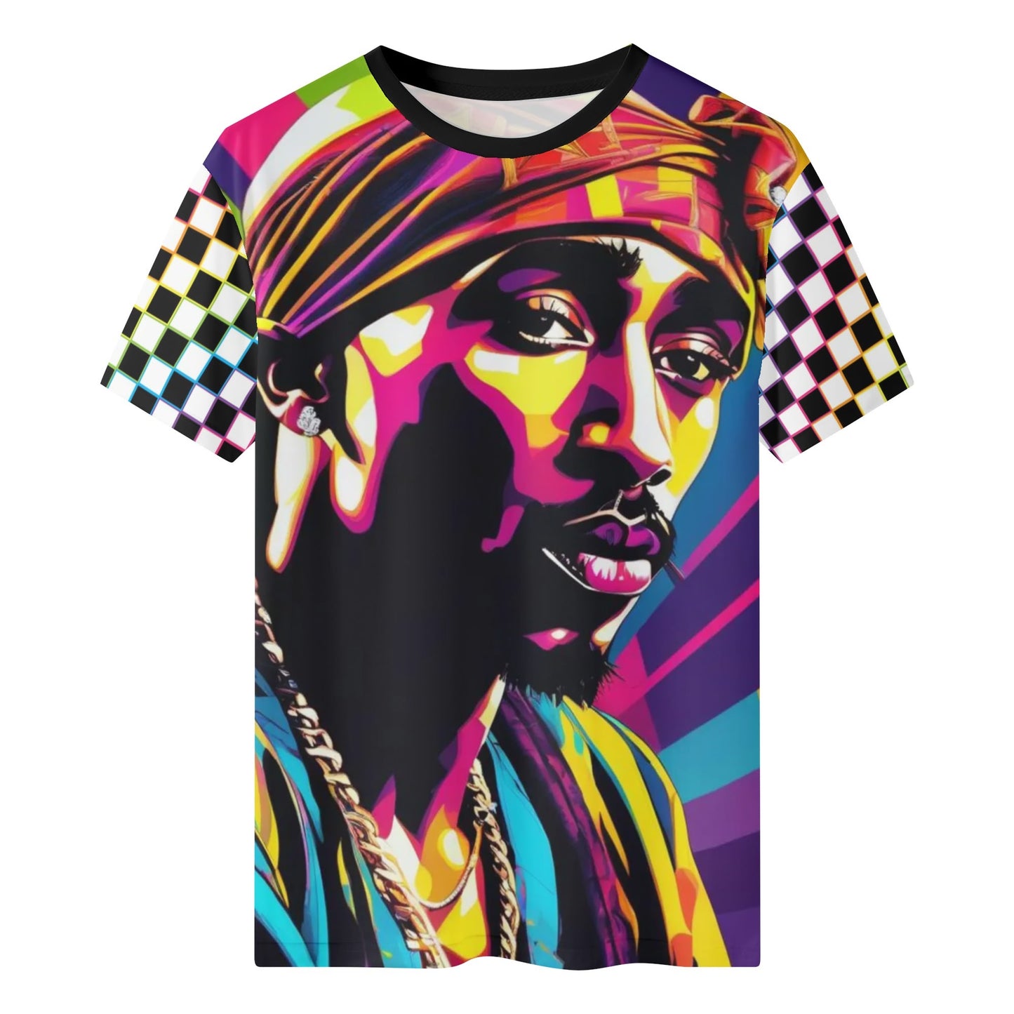 Tupac and Checkers - T-Shirt