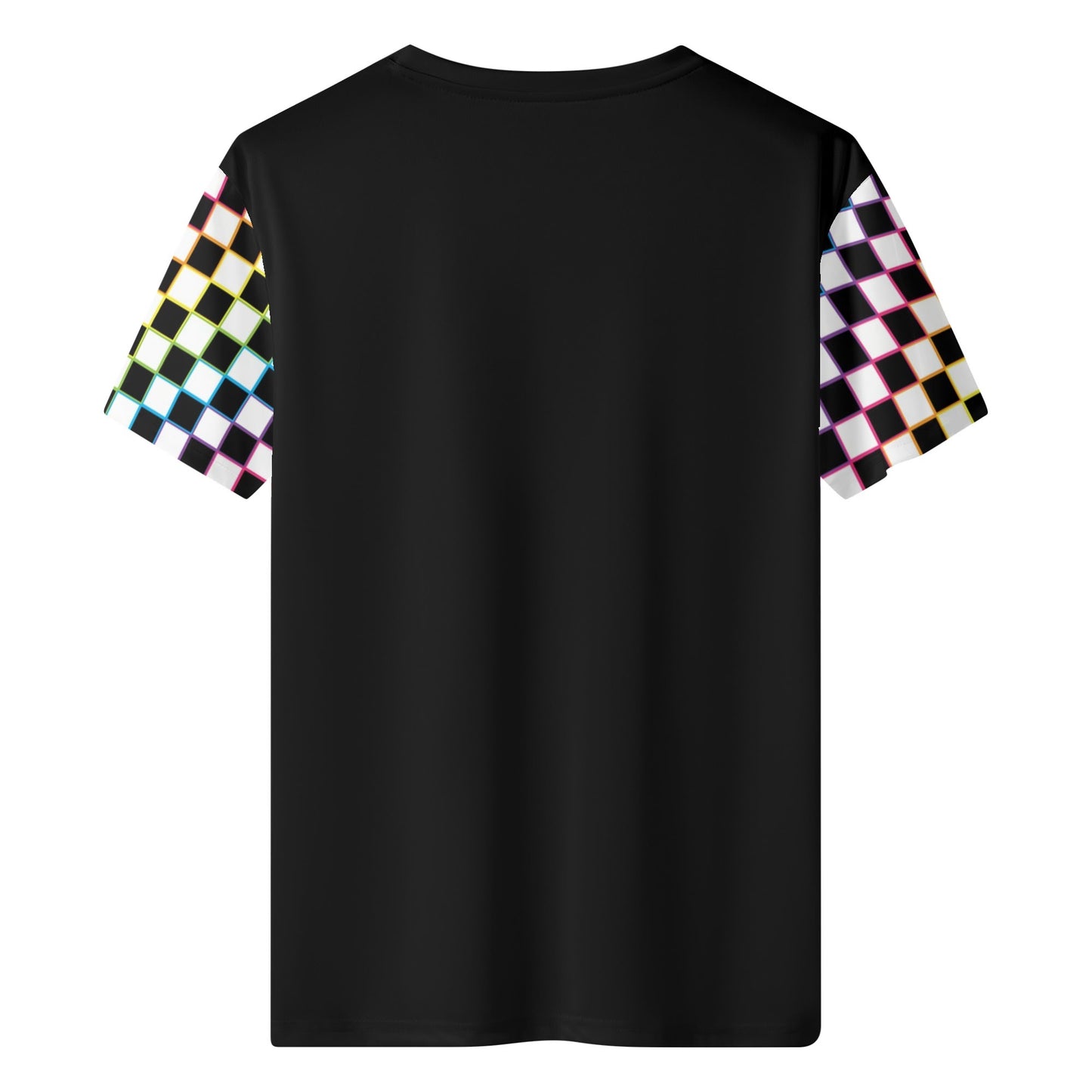 "Stay Weird" Checkered Sleeve - T-Shirt