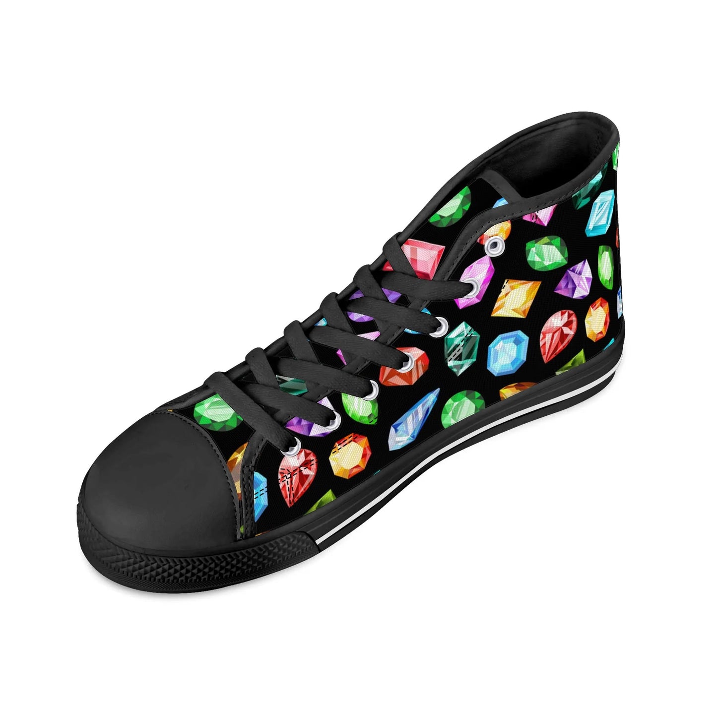 Jeweled High Top Shoes