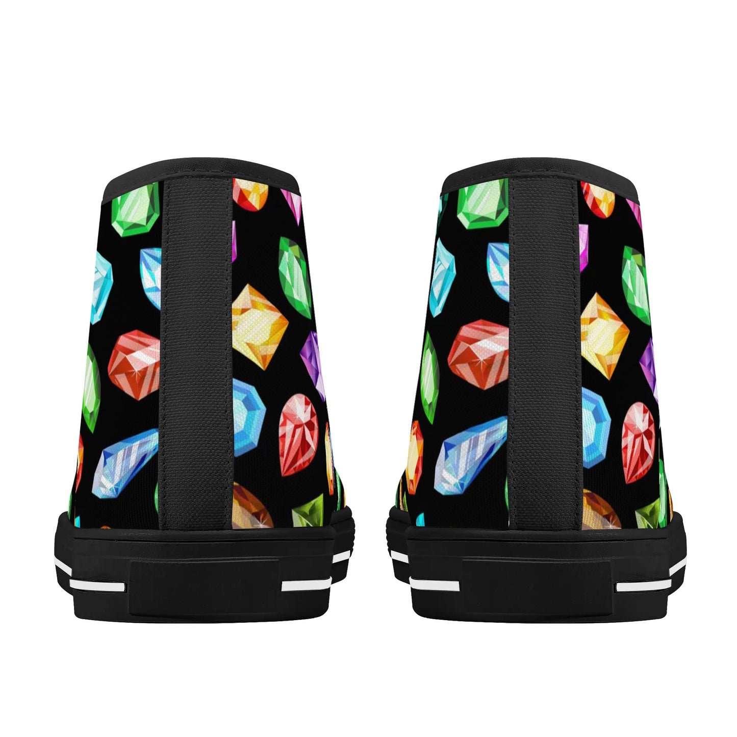 Jeweled High Top Shoes