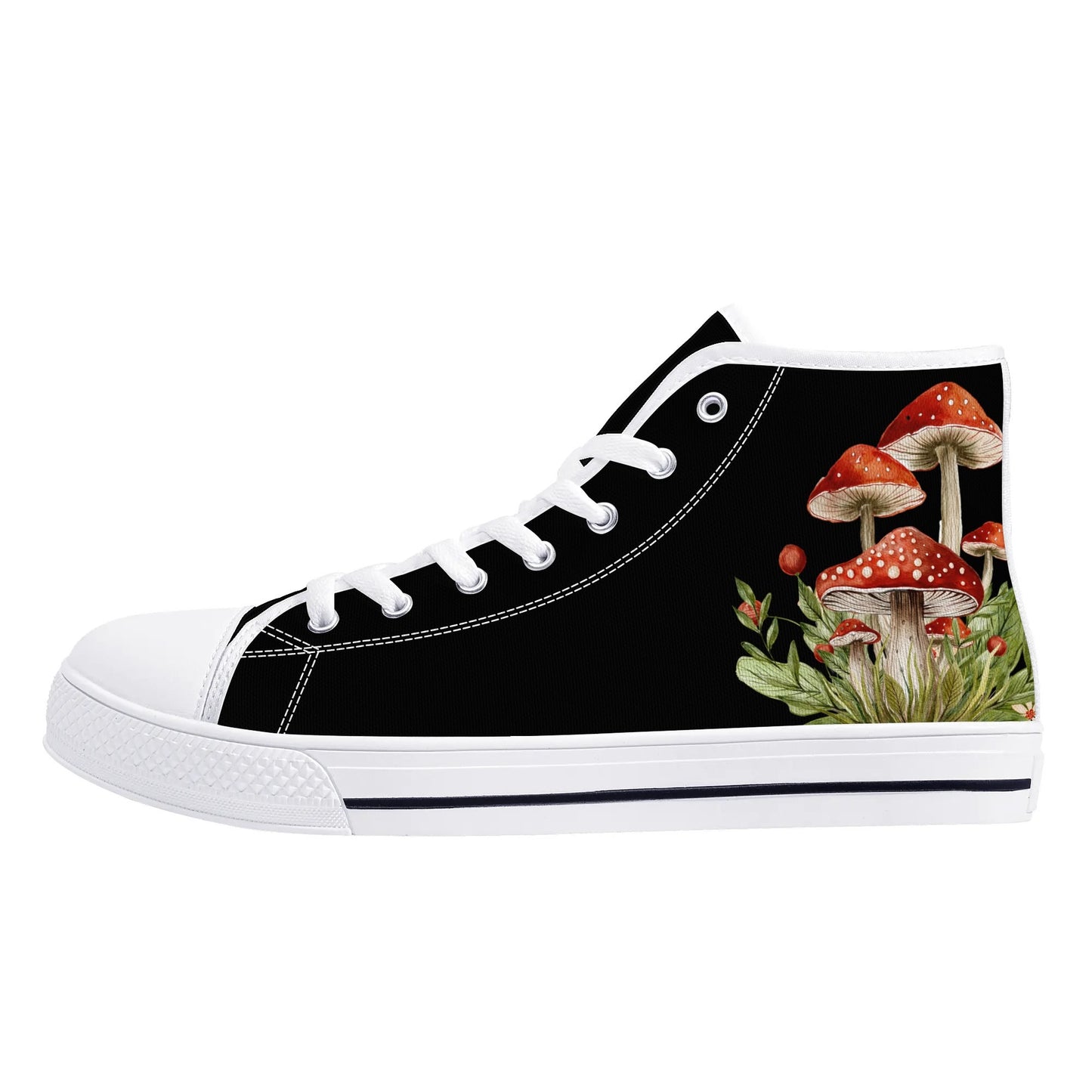 Shrooms and Things High Top Shoes